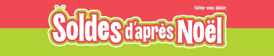 Soldes d�apr�s No�l (26 d�c. 2025 au 4 janv. 2026)